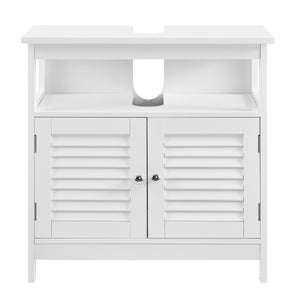 Armario de baño Waterford 60x60x30 cm Blanco en.casa