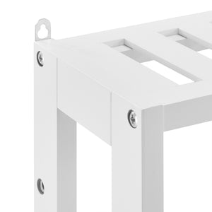 Armario de baño Anderlecht 54x60x15 cm Estantería con 3 estantes Blanco en.caa