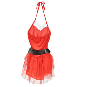 Disfraz de Navidad Fiesta Papá Noel para mujeres en.casa