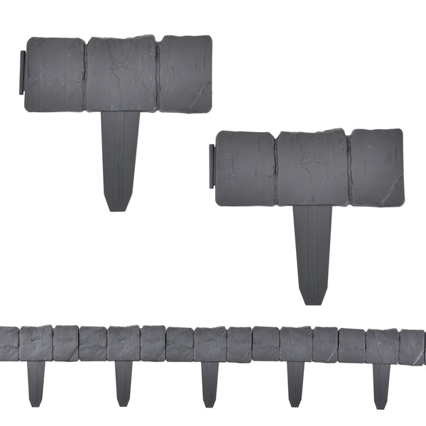 Palisadas Hellín Gris con aspecto de piedra [casa.pro]