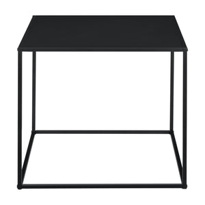 Mesa consola metal negro en varios tamaños [en.casa]
