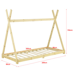 Cama infantil Höri 90x200 cm con colchón de espuma fría varios colores en.casa