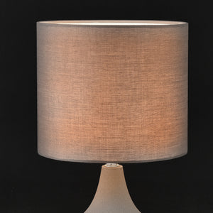 Lámpara de mesa Pilgrimstad 1xE27 Antracita [lux.pro]