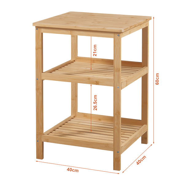 Estantería de pie de bambú Ikerasak [en.casa]