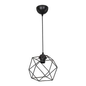 Lámpara colgante Brentwood E27 Metal Negro [lux.pro]