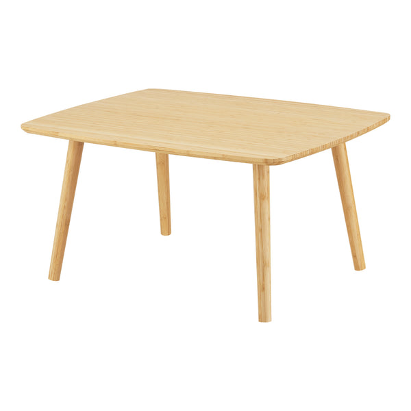 Mesa de centro Nurmijärvi Bambú 40x80x60 cm [en.casa]