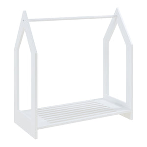 Perchero Langeskov 78x75x35cm Blanco [en.casa]