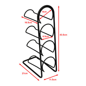 Estante para vino Anchamps para 4 botellas [en.casa]