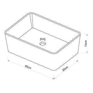 Lavabo Svendborg Blanco [neu.haus]