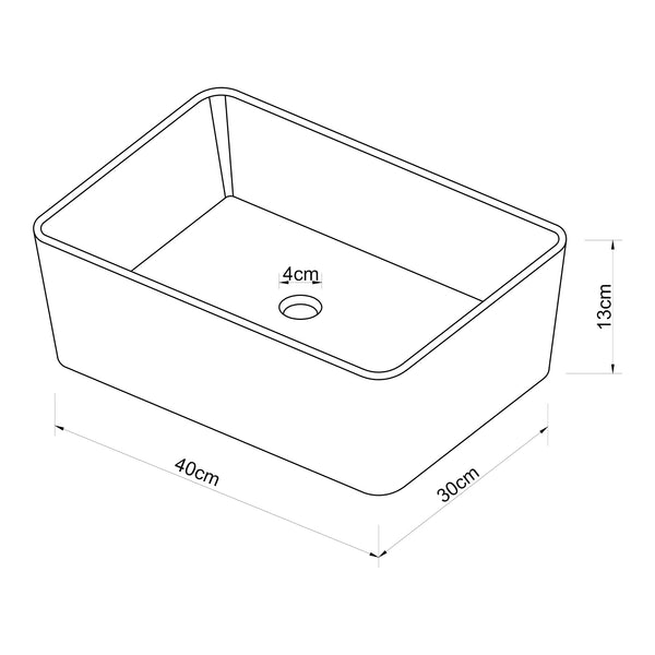Lavabo Svendborg Blanco [neu.haus]