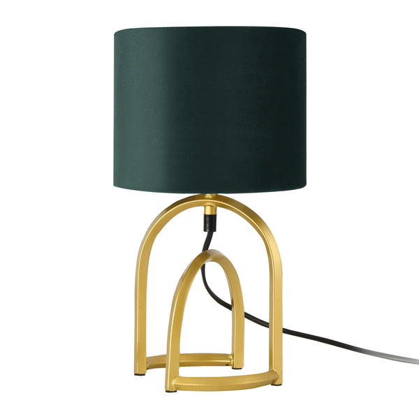 Lámpara de mesa Smethwick Verde oscuro [lux.pro]
