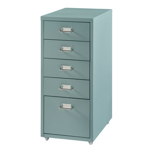 Contenedor móvil Kökar con 5 cajones 69x28x41 cm [en.casa]