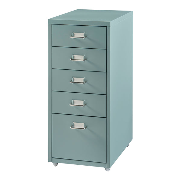 Contenedor móvil Kökar con 5 cajones 69x28x41 cm [en.casa]