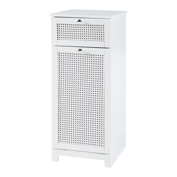Armario para ropa Karlsøy 90x38x40cm Blanco [en.casa]