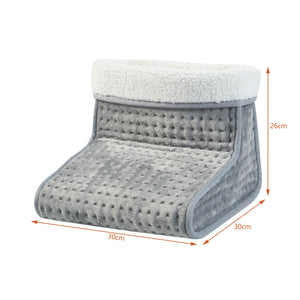 Calentador de pies eléctrico Bari 100W Gris [en.casa]