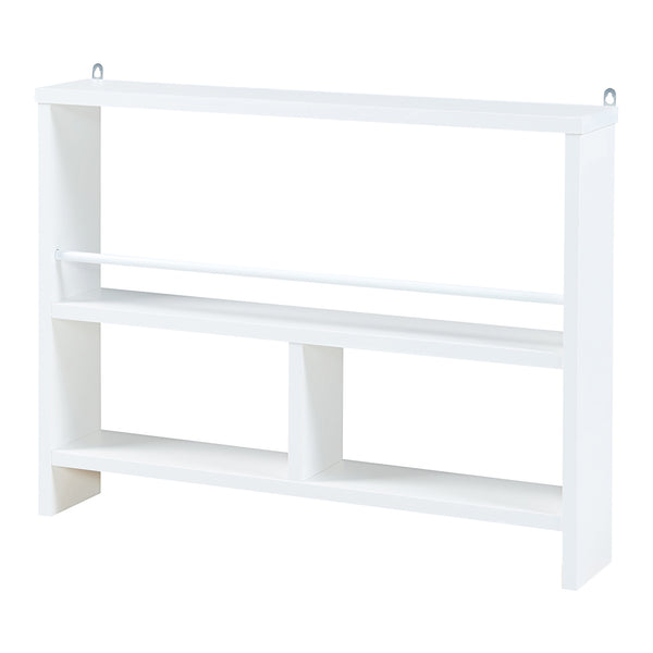 Estante de pared Piteå 60x10,5x45cm Blanco [en.casa]