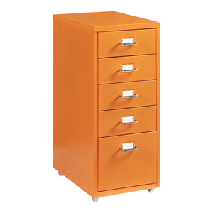 Contenedor móvil Kökar con 5 cajones 69x28x41 cm [en.casa]