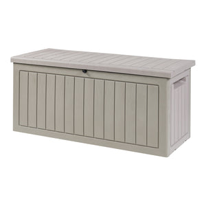 Caja de almacenamiento Filetto 124x52,5x57 cm Beige [casa.pro]