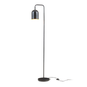 Lámpara de pie Barnard Metal 159 cm Negro [lux.pro]