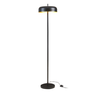 Lámpara de pie Barton de 2 luces Metal 159 cm Negro [lux.pro]