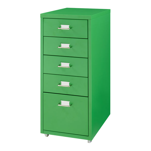 Contenedor móvil Kökar con 5 cajones 69x28x41 cm [en.casa]