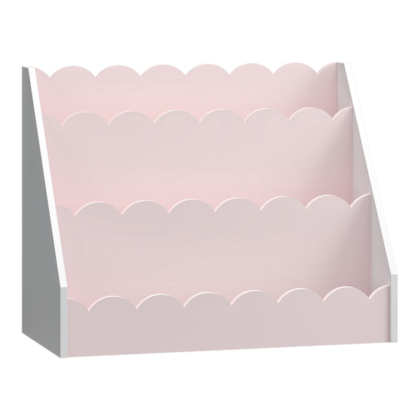 Estantería para niños Vestnes 48x61x30 cm Cotton Candy/Blanco [en.casa]