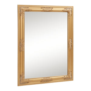 Espejo de pared Punkalaidun estilo barroco 80x60 cm color dorado [en.casa]