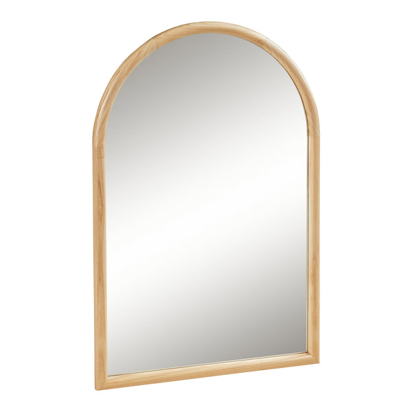 Espejo de pared Podena 90x60 cm natural [en.casa]