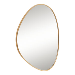 Espejo de pared Lardkapihond 75x53 cm color dorado [en.casa]
