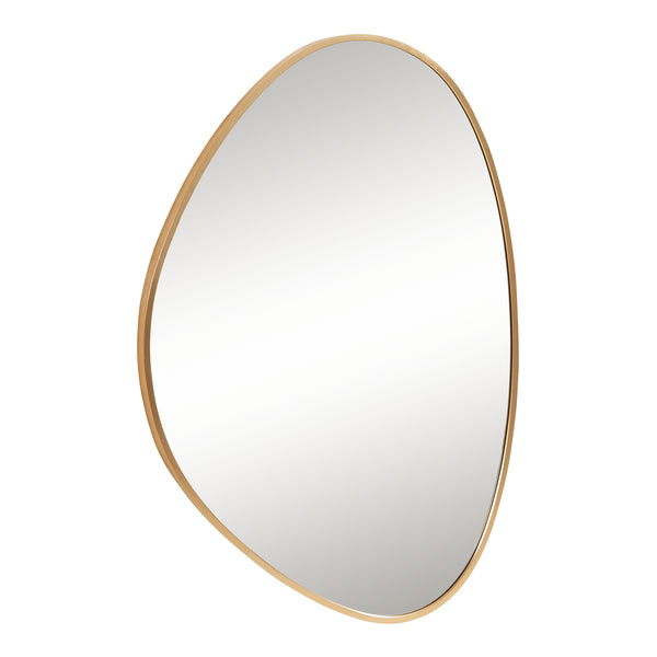 Espejo de pared Lardkapihond 75x53 cm color dorado [en.casa]