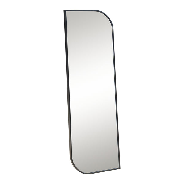 Espejo de pared Tarvindak 120x40 cm Negro [en.casa]