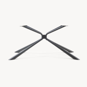 Estructura de mesa Havosanlurg acero 160x70x72 cm negro [en.casa]