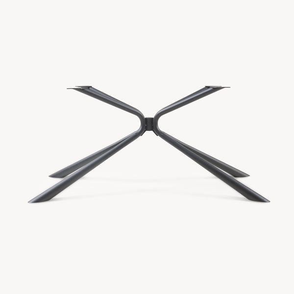 Estructura de mesa Havosanlurg acero 160x70x72 cm negro [en.casa]