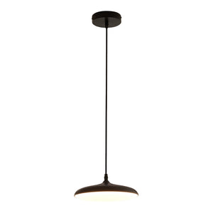 Lámpara colgante Oupilu con LEDs integrados Metal 120x25x25 cm Negro/Blanco [lux.pro]