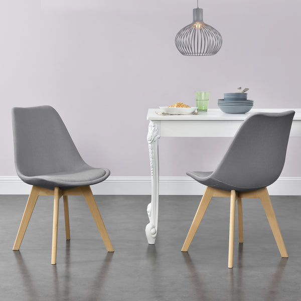 Set de 2 sillas Fredrikstad 97x42 cm en varios colores en.casa