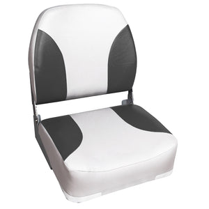 Asiento de barco Riccione juego de 2 de cuero sintético plegable en varios colores pro.tec