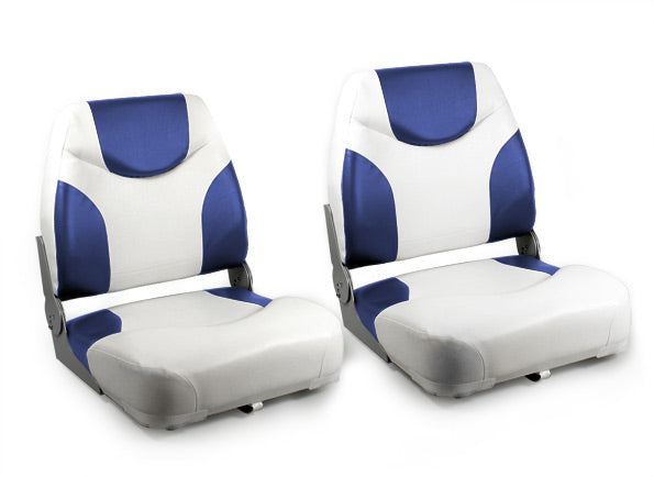 Asiento de barco Scilla juego de 2 piezas de cuero sintético en varios colores pro.tec