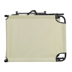 Set de 2 tumbonas Lomeda plegables con toldo en varios colores [casa.pro]