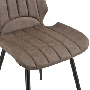 Juego de 2 sillas de comedor Mendoza en varios colores y acabados en.casa