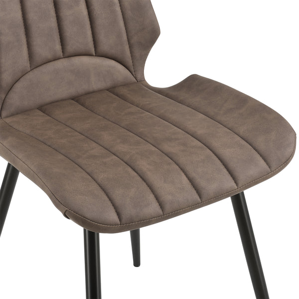 Juego de 2 sillas de comedor Mendoza en varios colores y acabados en.casa