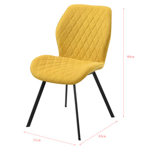 Set de 2 sillas Sarpsborg en varios colores en.casa