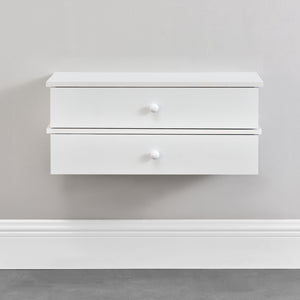 Estantería de pared Larvik con compartimento de almacenamiento Gris oscuro en.casa