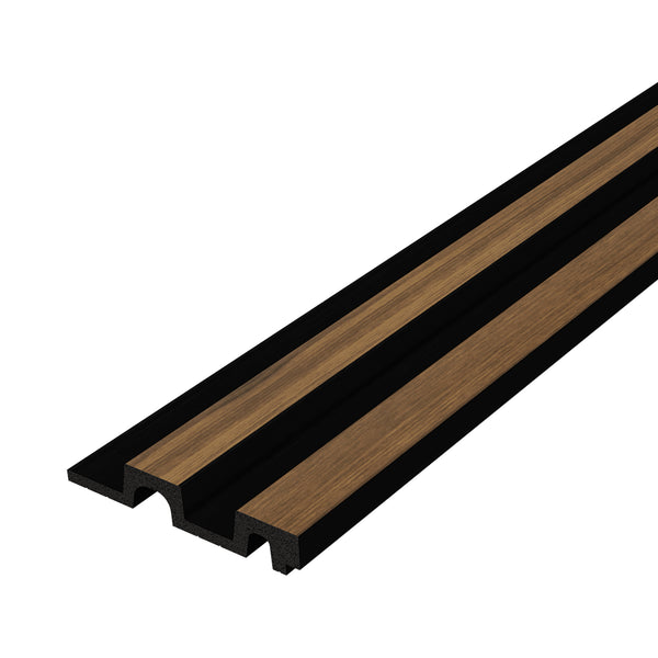 Set de paneles de pared 3D Blaricum 195x12 cm - Efecto Roble [NEU.HOLZ]