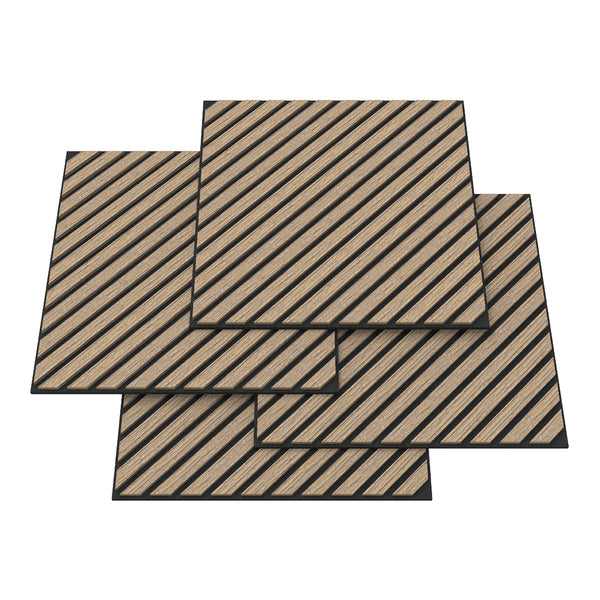 Set de 4/8/12/16 paneles acústicos Vang 3D  lamas - [NEU.HOLZ]