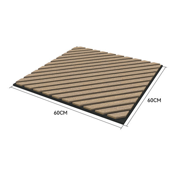 Set de 4/8/12/16 paneles acústicos Vang 3D  lamas - [NEU.HOLZ]