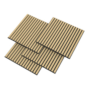 Set de 4/8/12/16 paneles acústicos Vang 3D  lamas - [NEU.HOLZ]