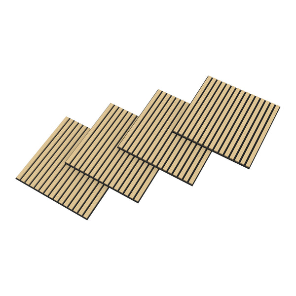 Set de 4/8/12/16 paneles acústicos Vang 3D  lamas - [NEU.HOLZ]