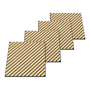 Set de 4/8/12/16 paneles acústicos Vang 3D  lamas - [NEU.HOLZ]