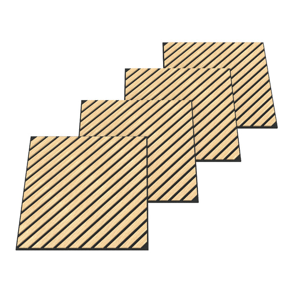 Set de 4/8/12/16 paneles acústicos Vang 3D  lamas - [NEU.HOLZ]