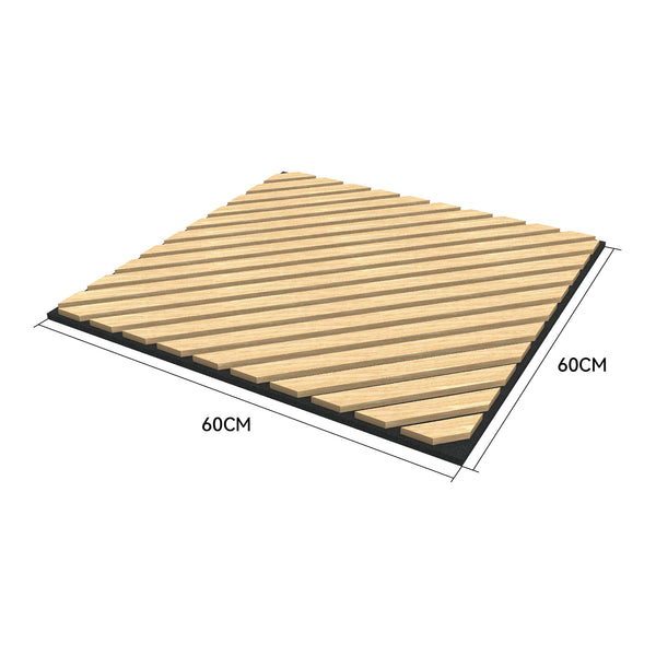 Set de 4/8/12/16 paneles acústicos Vang 3D  lamas - [NEU.HOLZ]